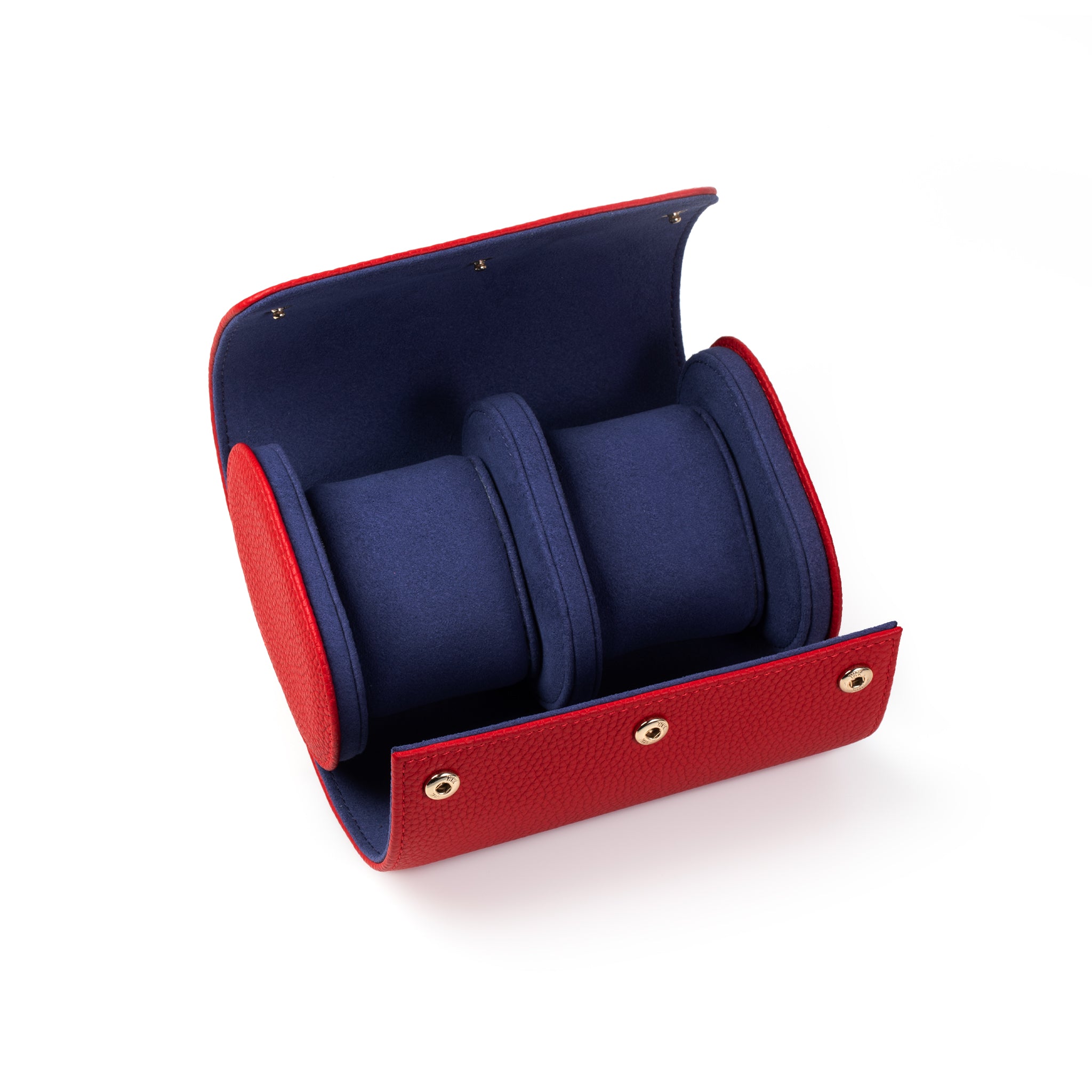 Red Leather Watch Case
