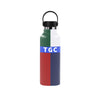 White Rugby Water Bottle