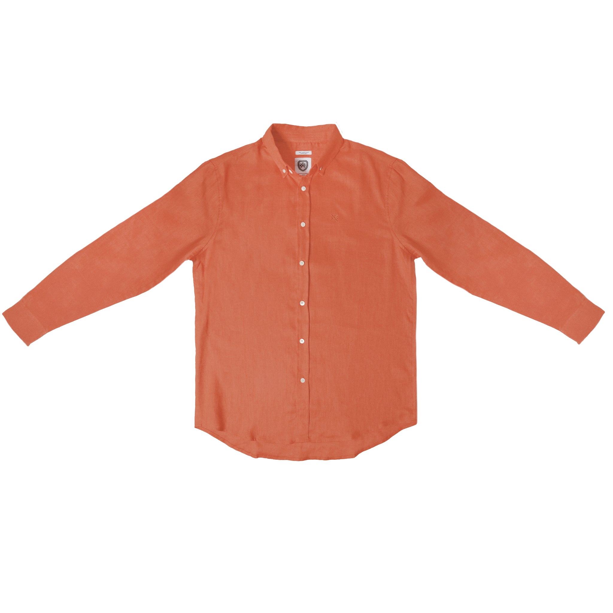 Rust Linen Shirt