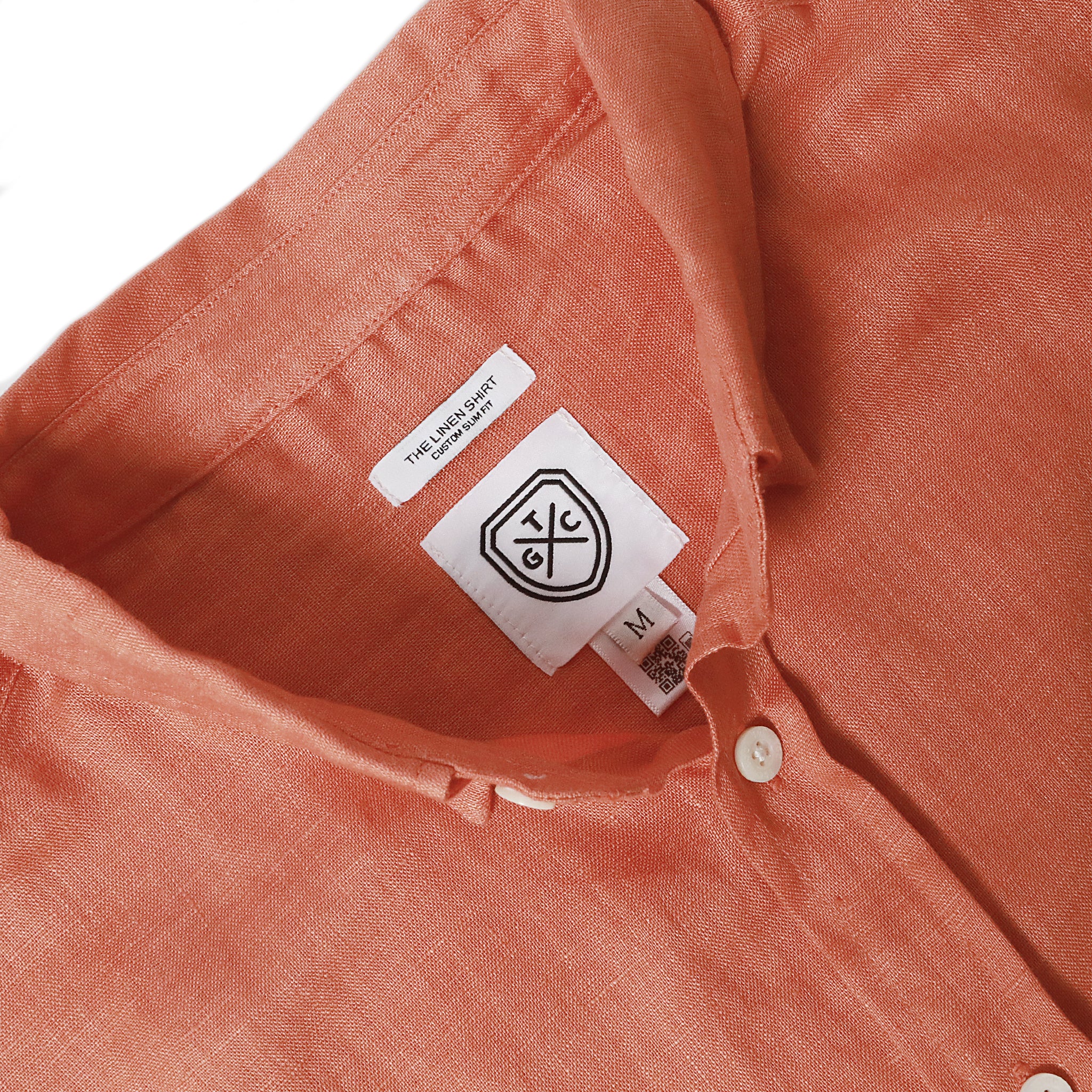 Rust Linen Shirt