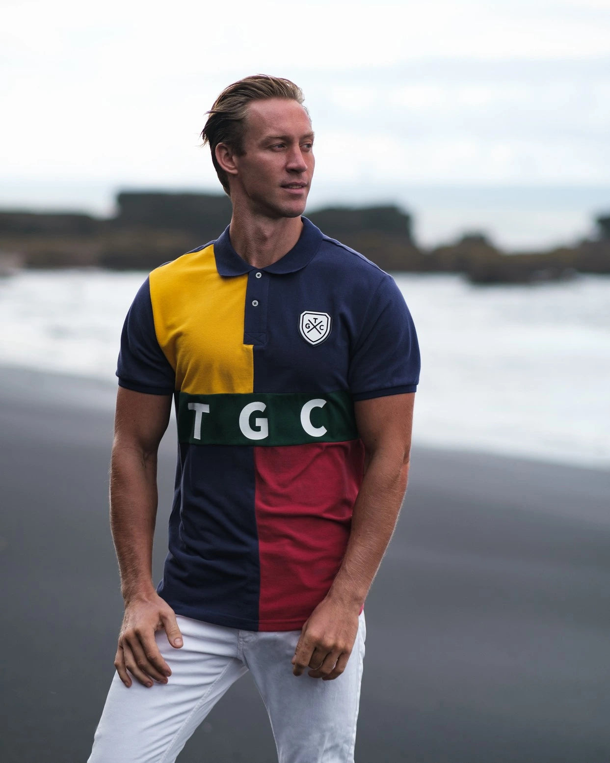 Rugby Print Polo