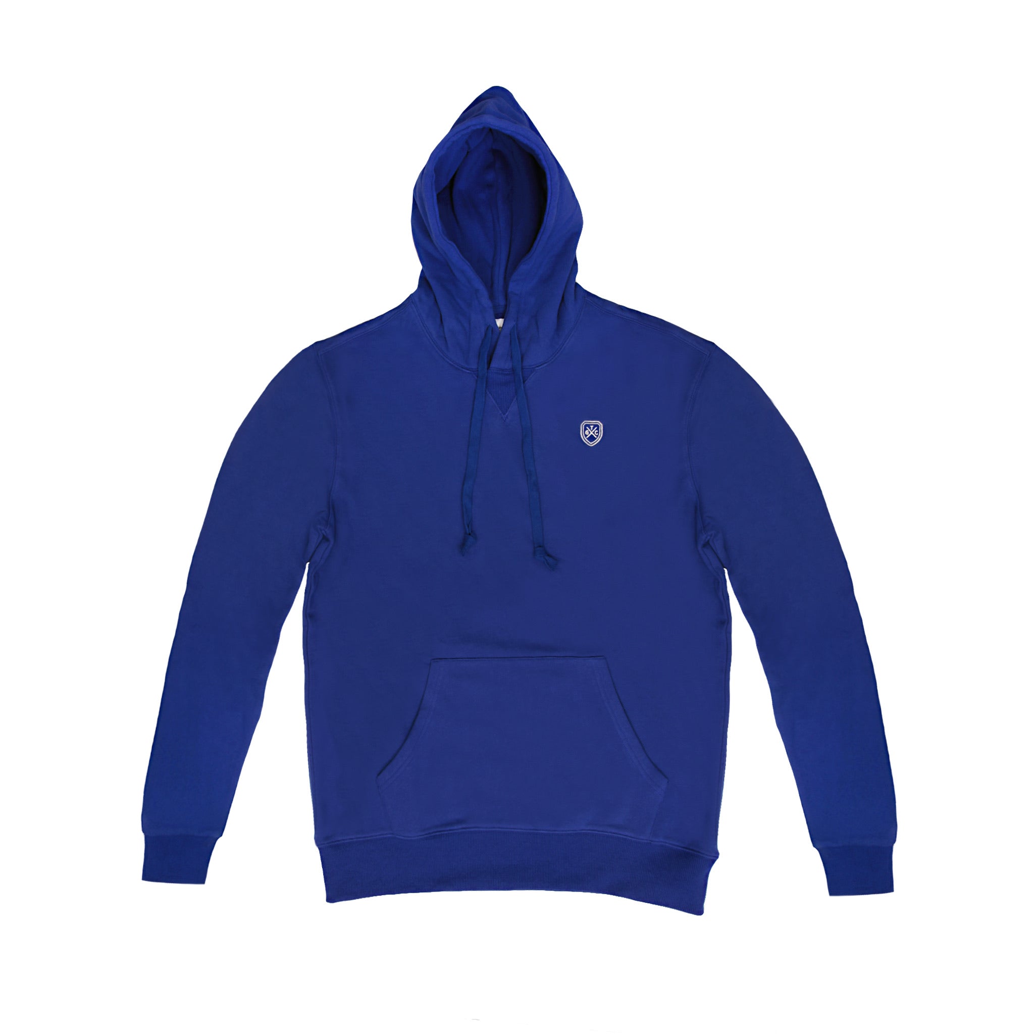 Electric Blue Fleece Hoodie