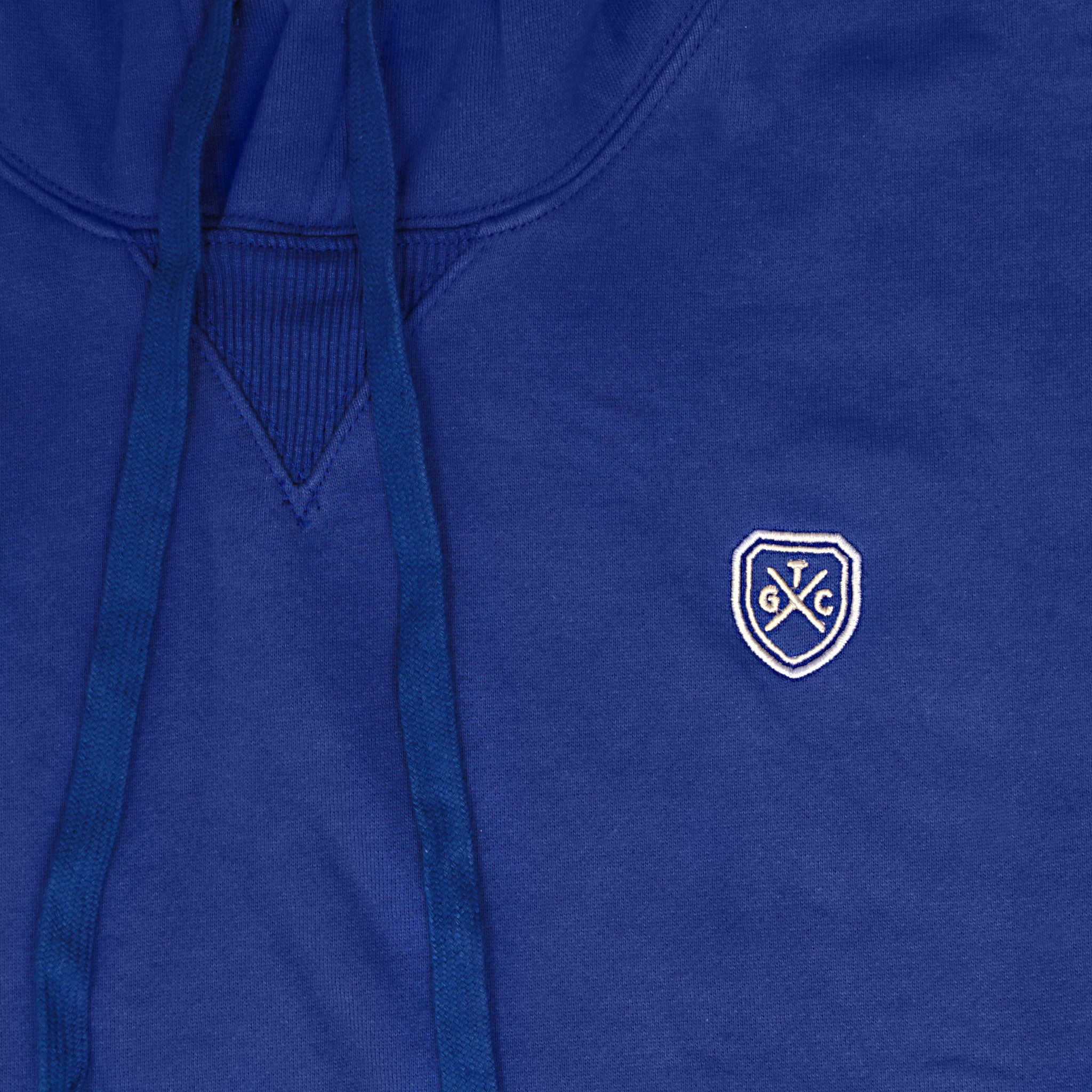 Electric Blue Fleece Hoodie