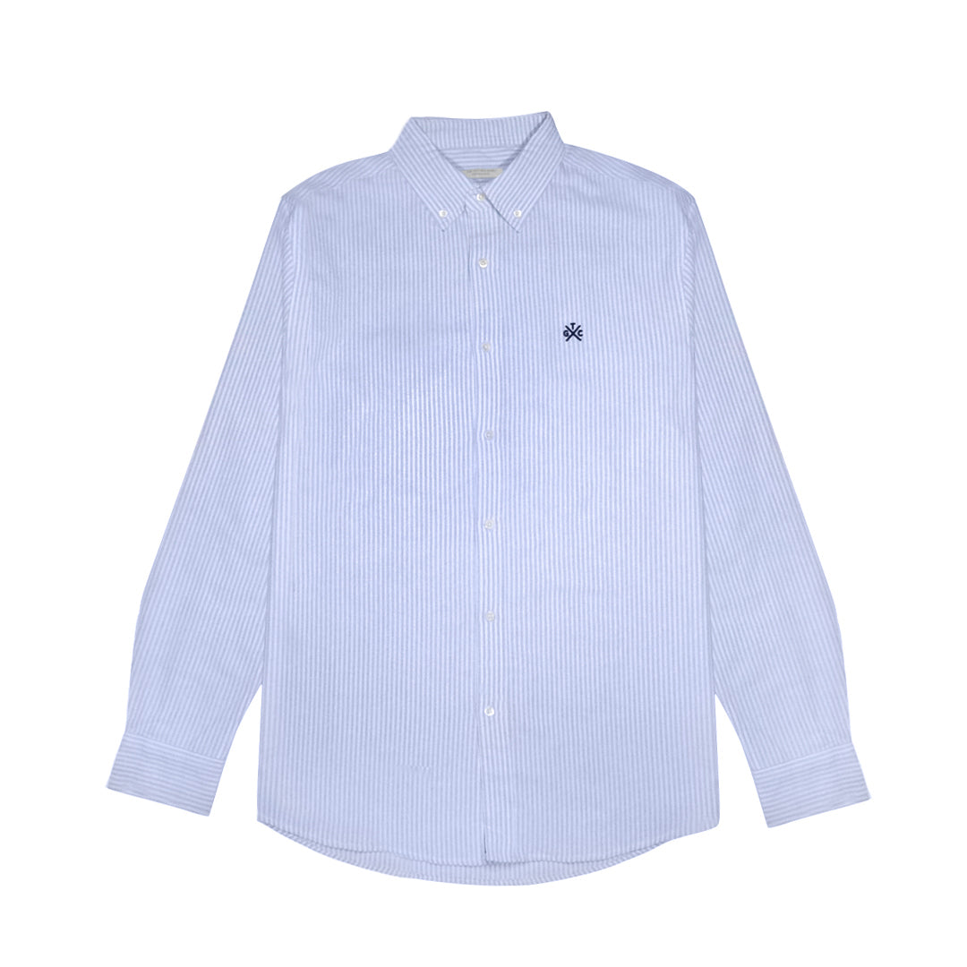 Blue Stripe Oxford Shirt