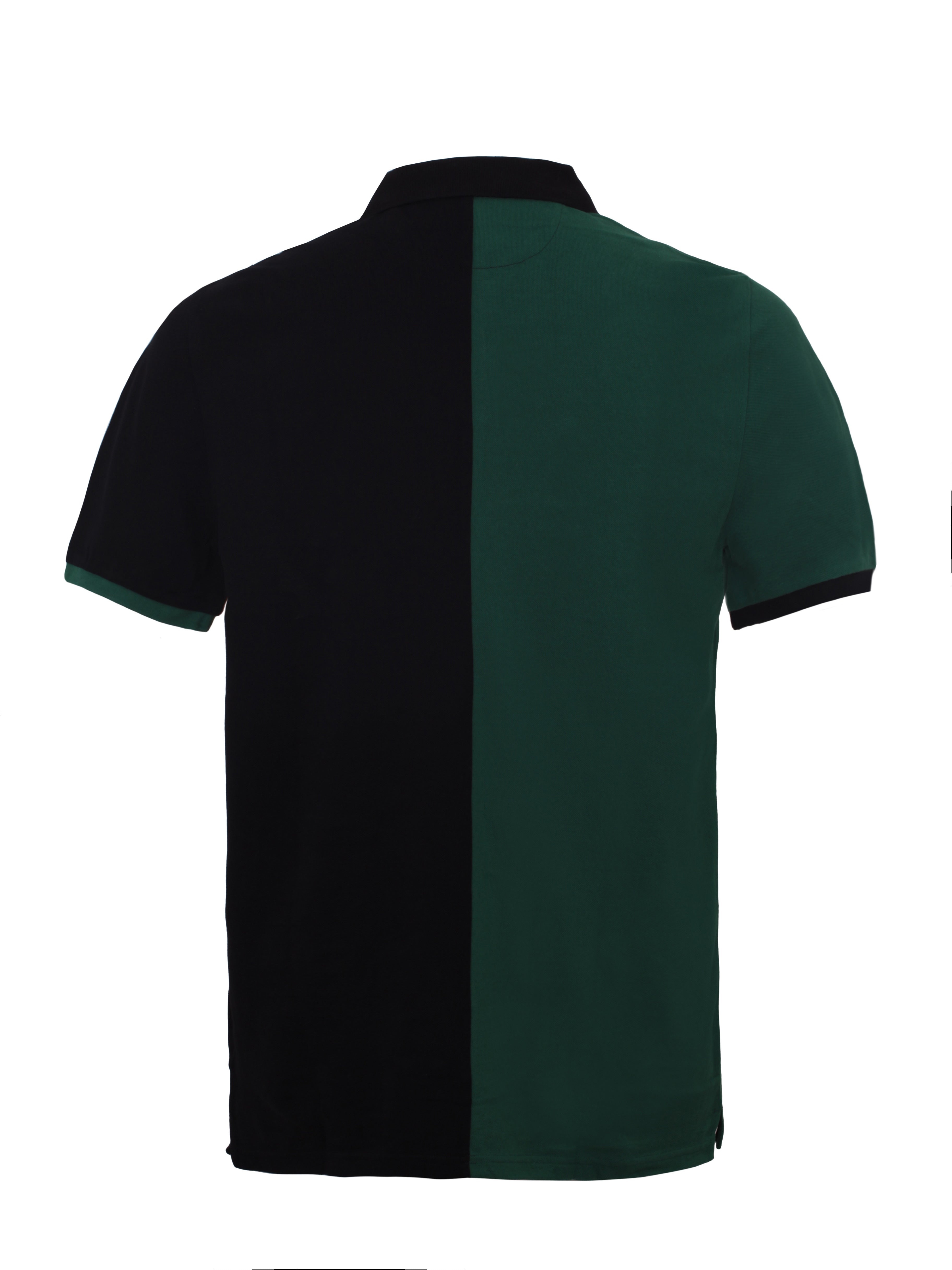 Green & Black Shield Polo